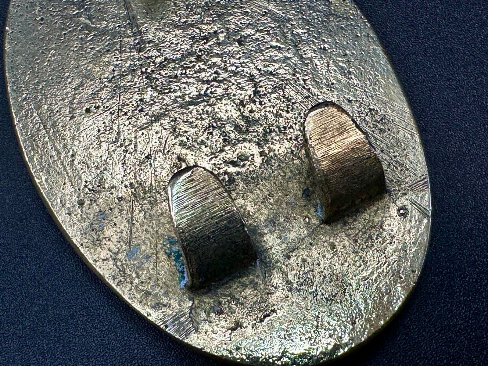 US Enlisted Army Soldiers Civil War Reproduction belt buckle - Two prong back