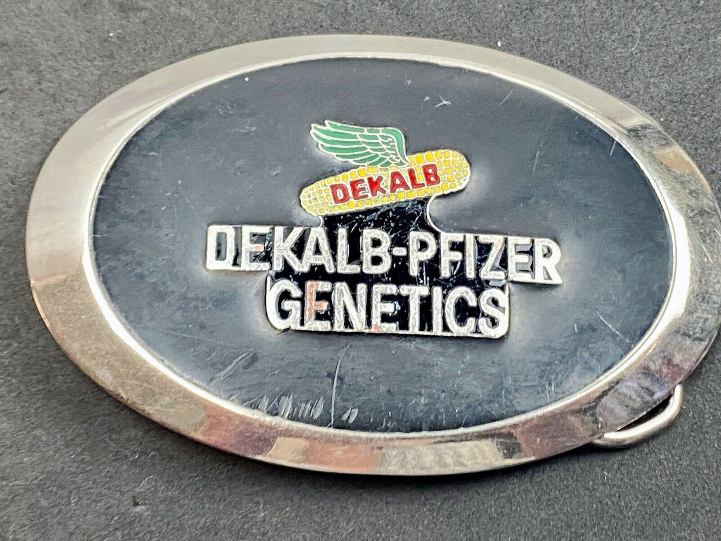 80's DeKalb Flying Corn Cob Pfizer Genetics Seed Hydrid Farm Ag Farming Farmer