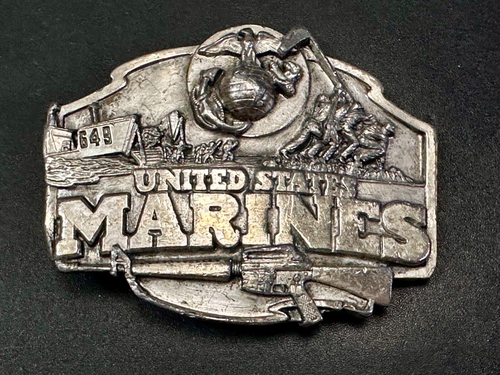 United States Marines Patriotic I-50 The Few Proud American Military Belt Buckle