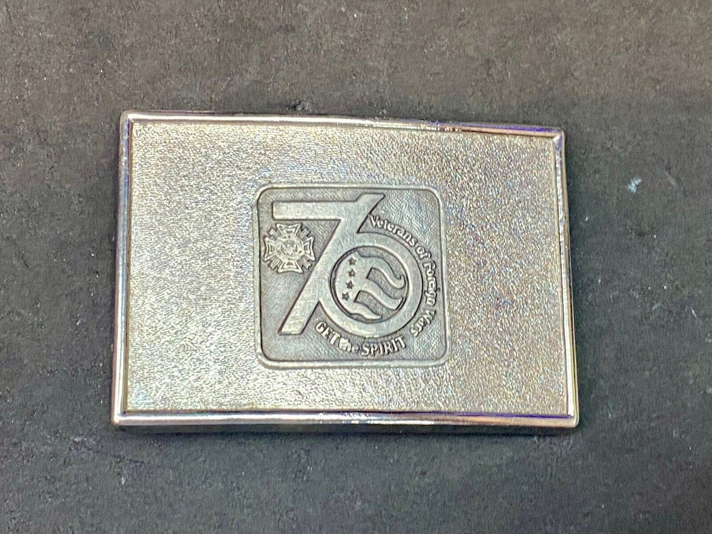 Veterans Of Foreign Wars - Get The Spirit Of 76 Belt Buckle 