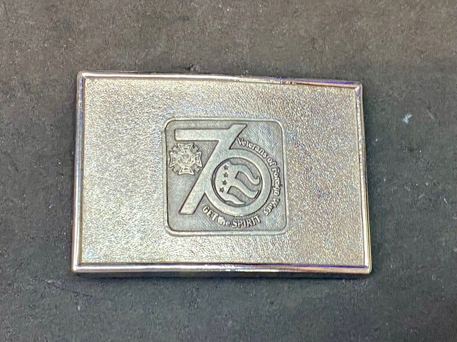 Veterans Of Foreign Wars - Get The Spirit Of 76 Belt Buckle 