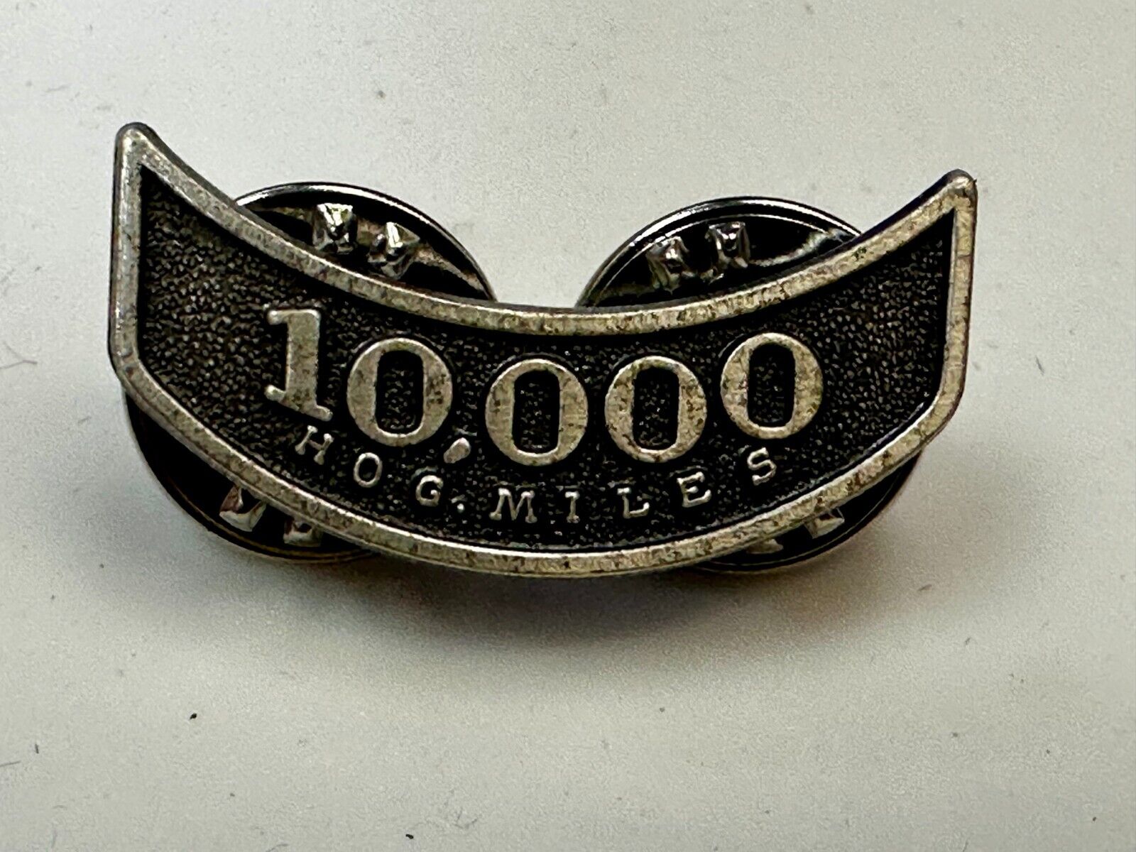 10,000 HOG Miles Award Harley Davidson Motorcycles Pin for Jacket Hat or Vest