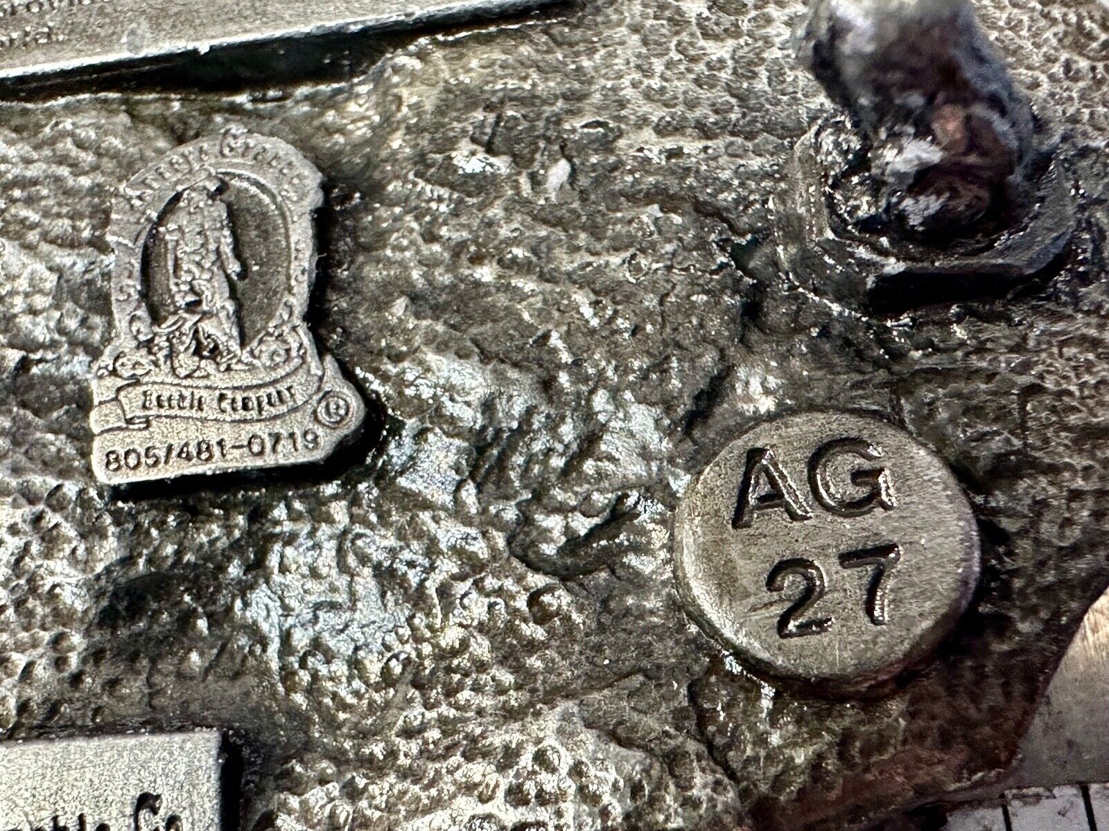 Telephone Linesmen pole climbers Telecommunication 89 Arroyo Grande belt buckle