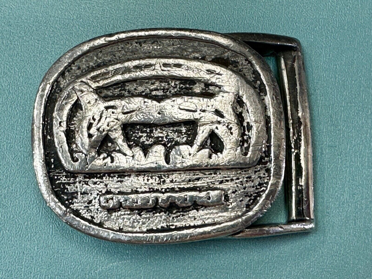 vintage Craft or Restore Project belt buckle