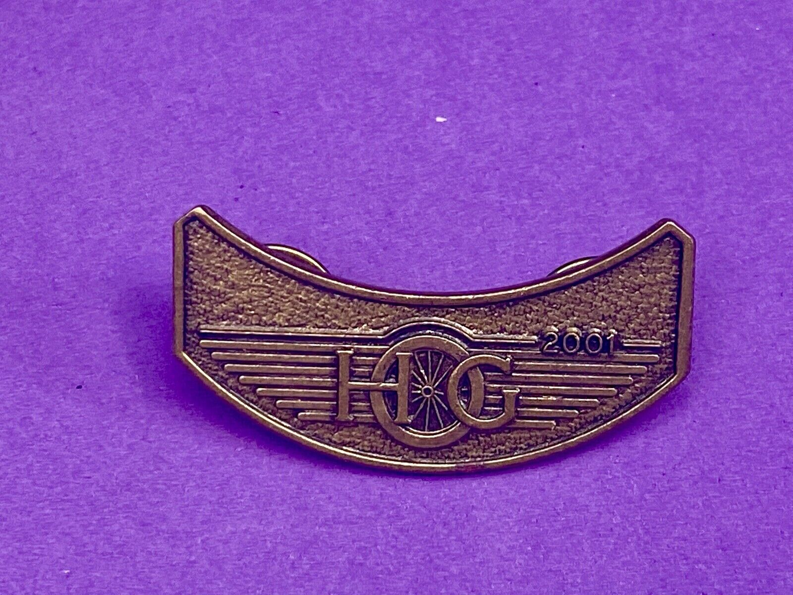 2001 Harley Davidson Motorcycles Hog Owners Group Jacket Vest Lapel Pin