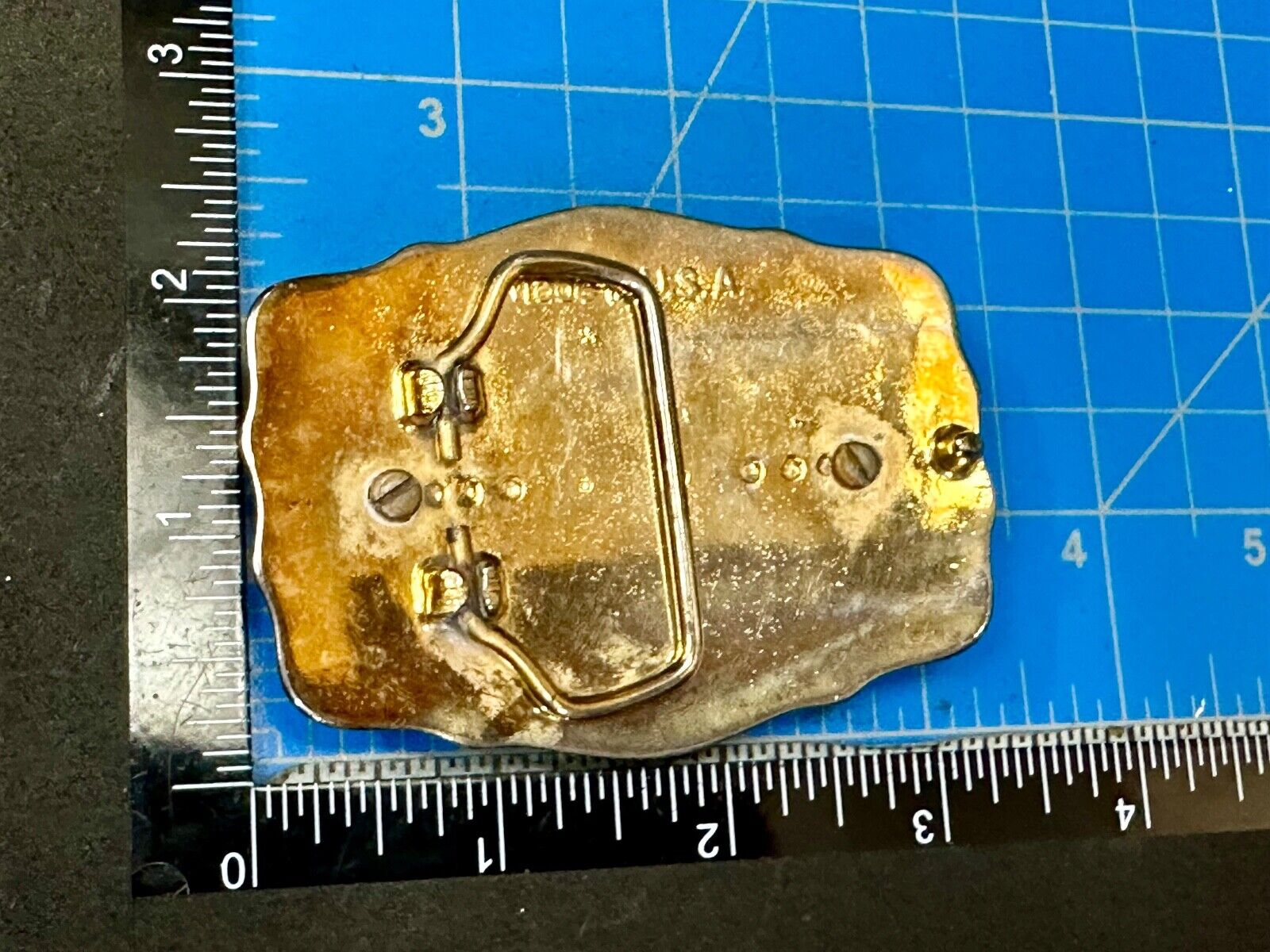US Marines 50th Anniversary Korean War 1950-2000 Challenge Coin Belt Buckle