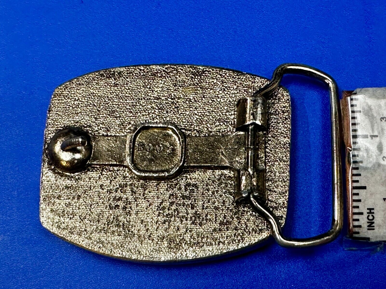 USN United States Navy Anchor Naval Military Forces Two Stars Belt Buckle