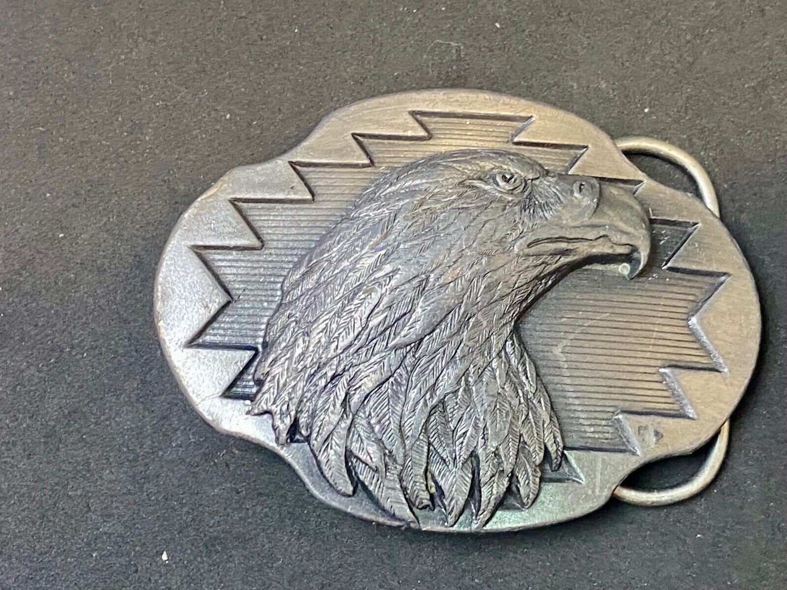 Vintage Arroyo Grande Eagle Cut Out Belt Buckle A.G.-44