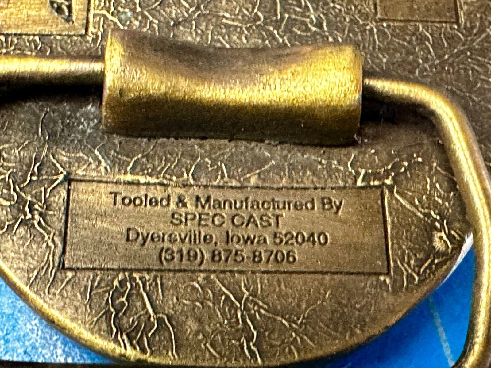 60 Years TISCO Tractor Implement Supply company NOS Belt Buckle by Speccast