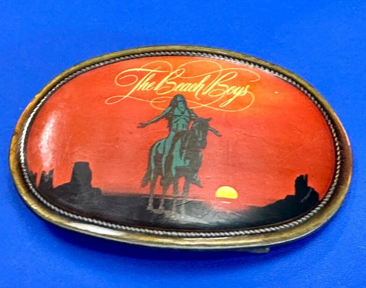 The Beach Boys, Endless Summer RARE Band Music Vintage 1976 Pacifica belt buckle