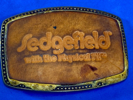 70'S Retro Sedgefield With The Physical Fit Advertisement Buckle