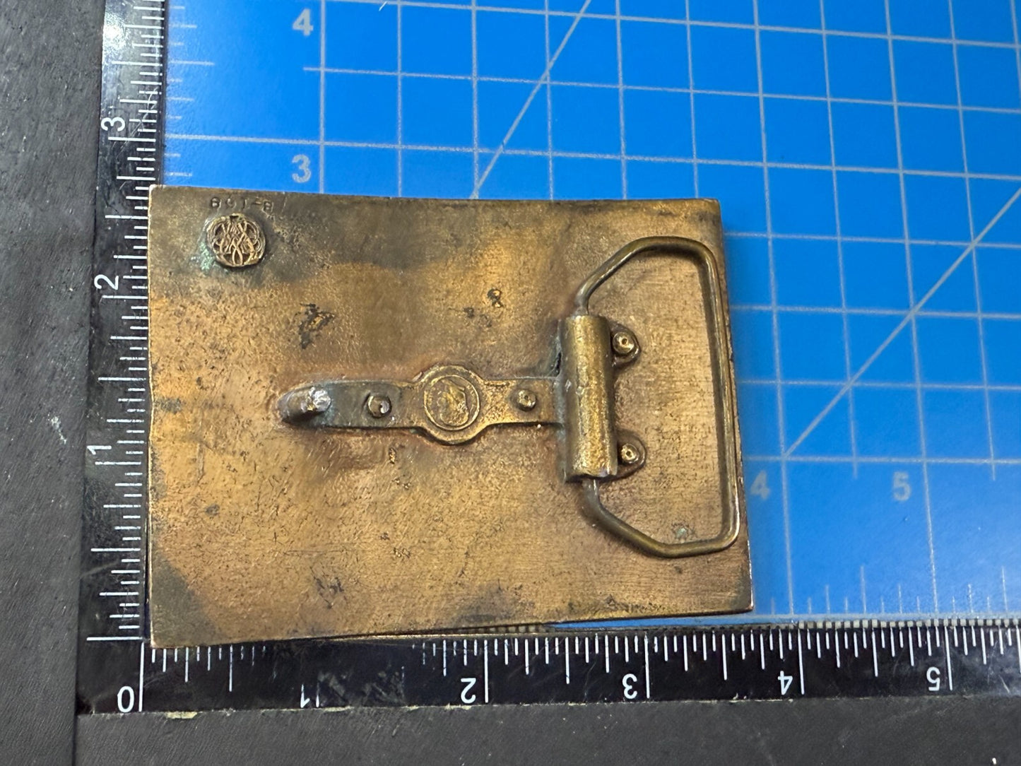Anheuser Busch Original Budweiser St. Louis Mo. Promo Belt Buckle Bergamot B-168