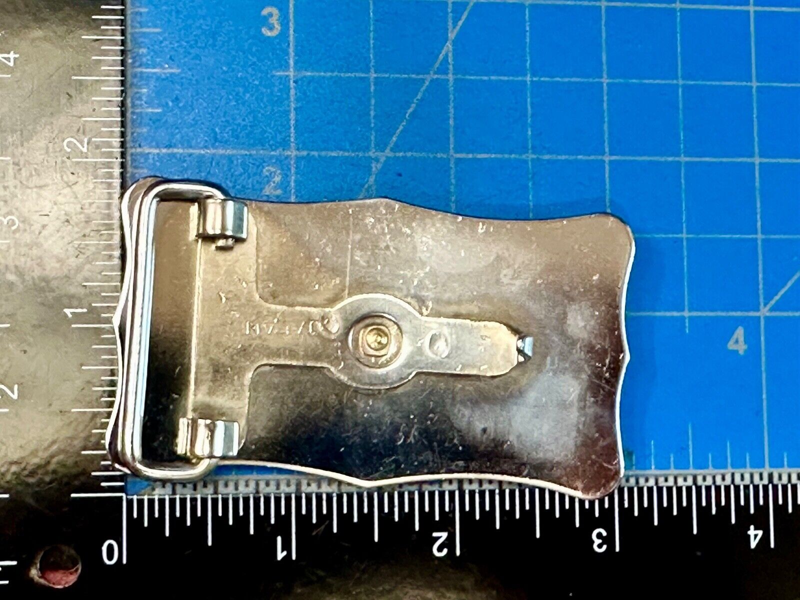 Vintage Cowboy Saddle Bronc western belt buckle Made in Japan