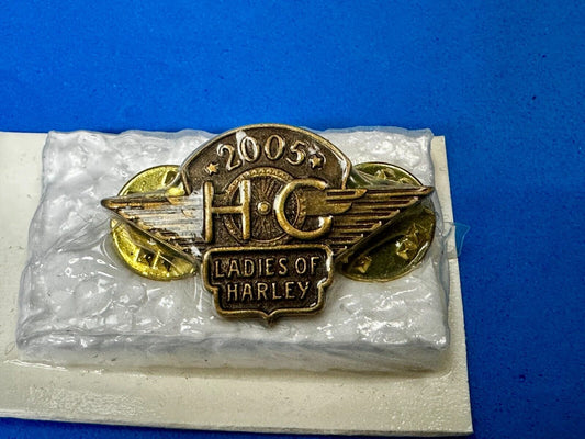 2005 Ladies of Harley Davidson Owners Group HOG NOS Pin for Jacket or Vest