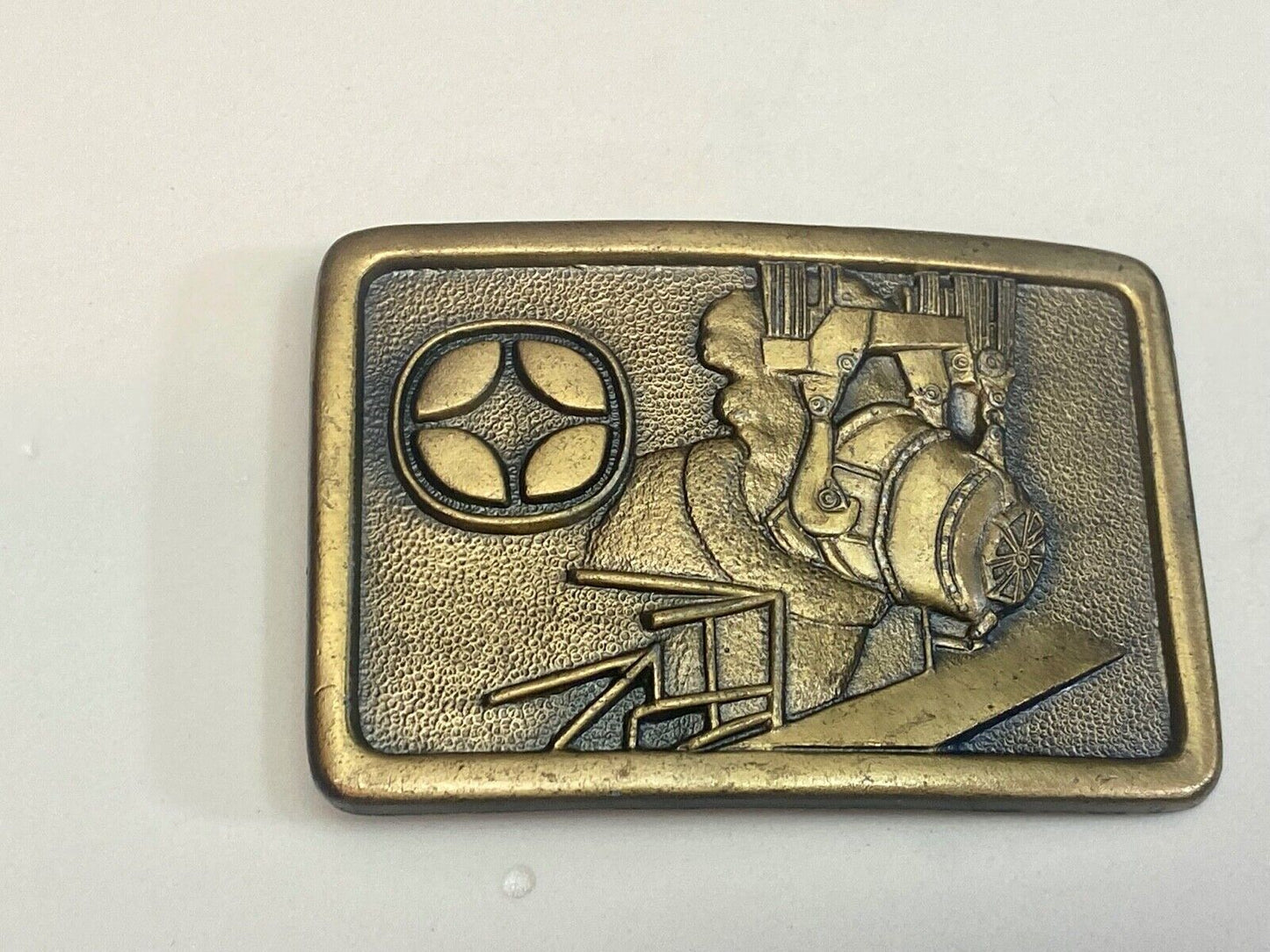 Vintage Mining Equipment - Inland Topps Diner  Semco Belt Buckle 