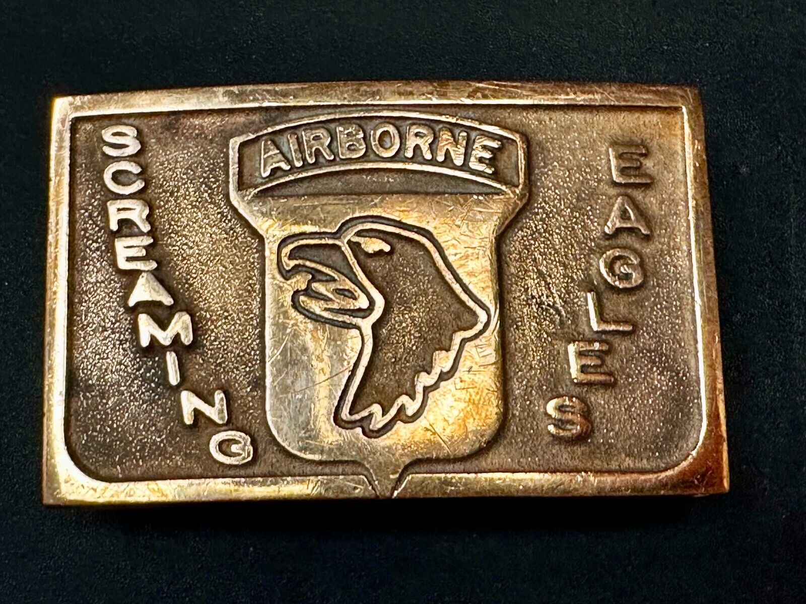 101st Airborne Division Screaming Eagles United States Army Belt Buckle - UB