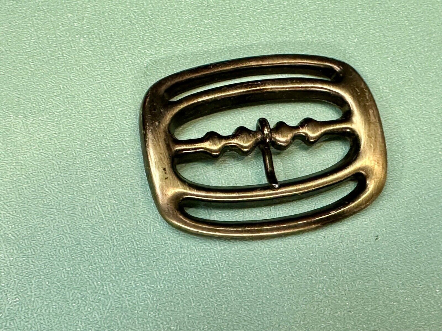 unique small brass tone replacement SMALL belt buckle