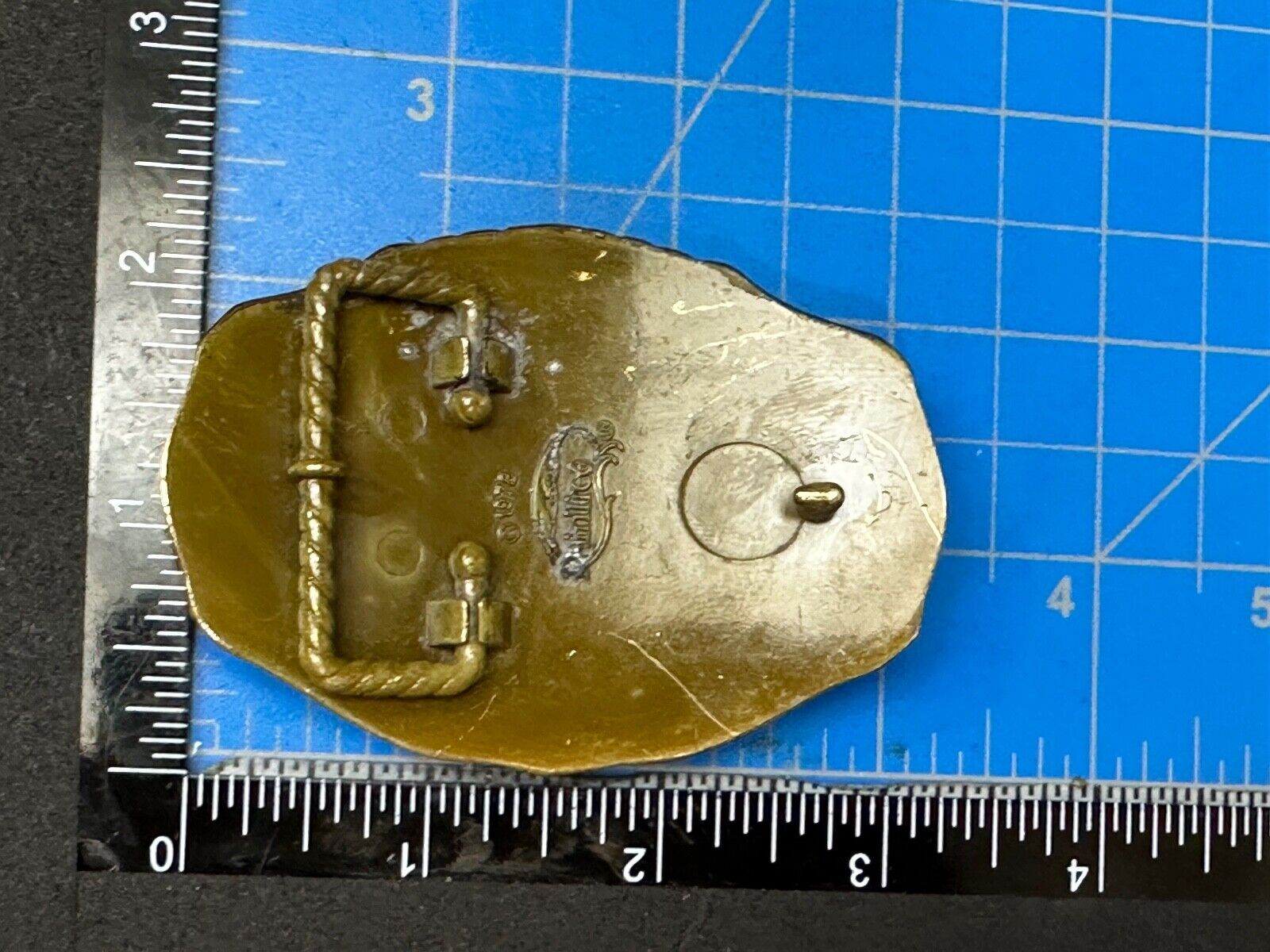 ANHEUSER BUSCH Vintage 1978 Beer Collectors Brewery Raintree Belt Buckle