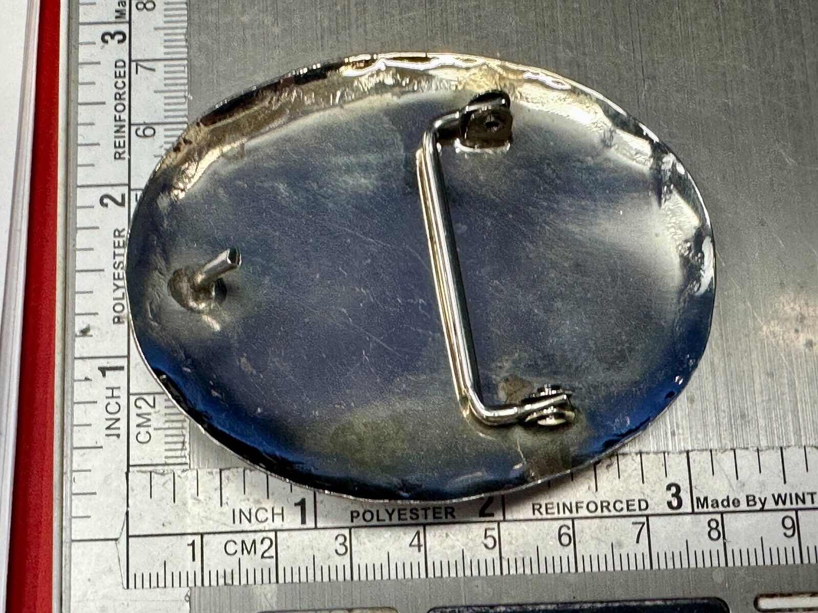 Turquoise Stone Horse Head & Shoe, Quarter Coin Southwestern belt buckle
