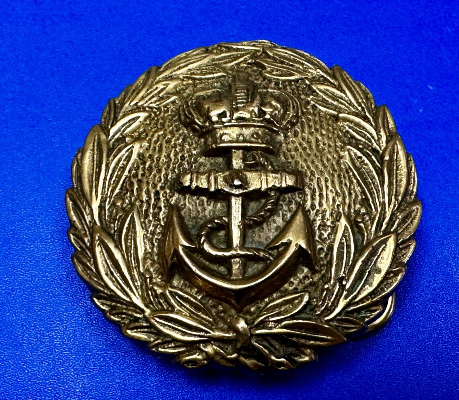 Victorian British Royal Navy Officers Belt Buckle - Unknown to me! World War 1?