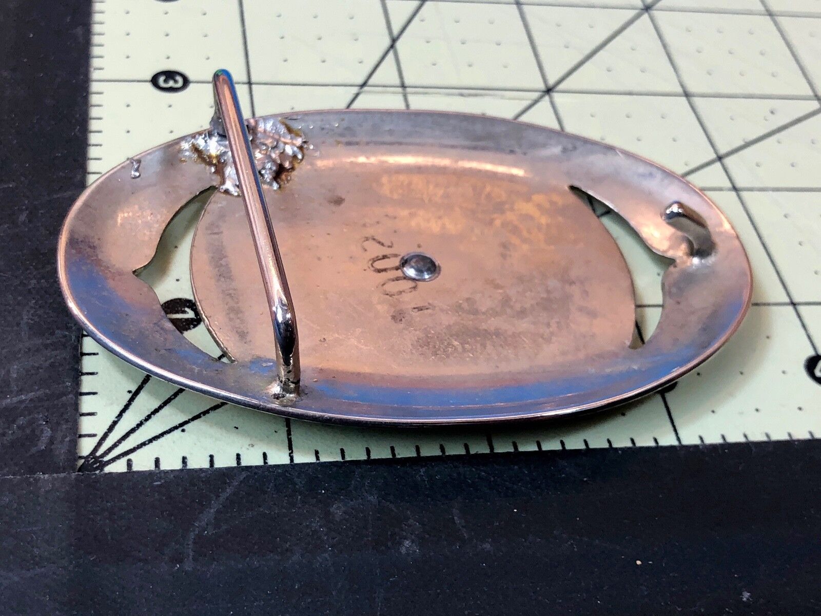 Vintage? Rodeo cowboy riding bull,  bucking bronco Belt Buckle 