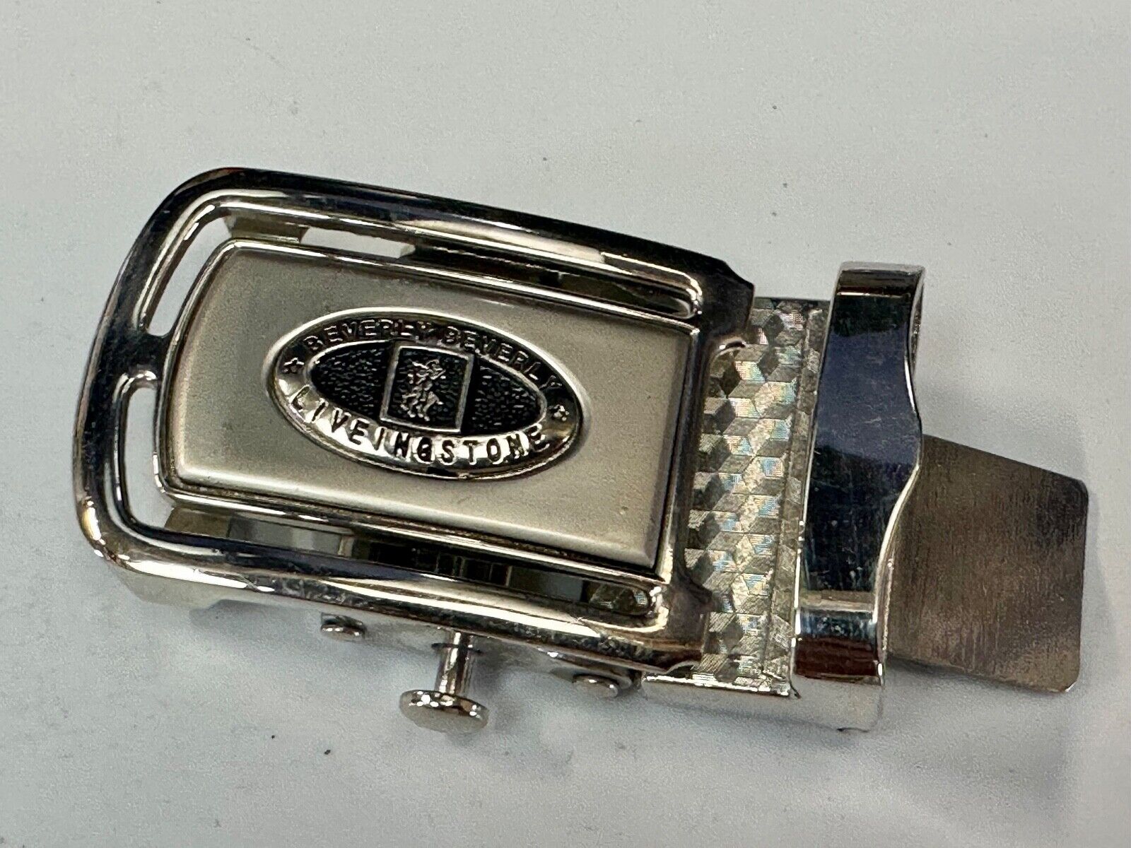 Beverly Liveingstone Vintage Ratchet Style Dress Replacement Belt Buckle
