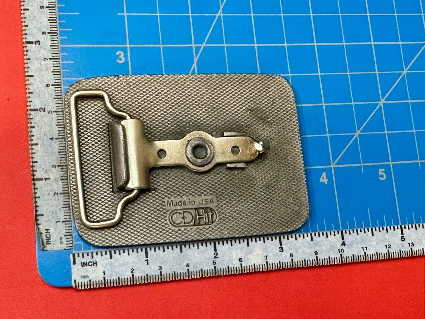 US Navy USS Laws DD-558 Destroyer Ship Boat Vintage Belt Buckle by CD Hit