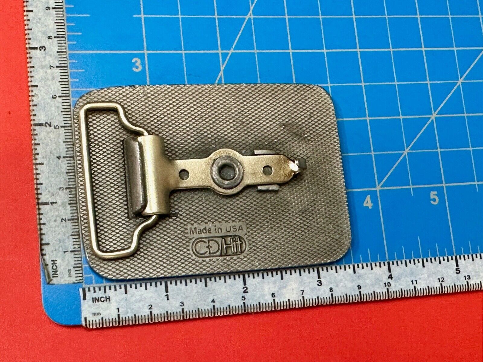 US Navy USS Laws DD-558 Destroyer Ship Boat Vintage Belt Buckle by CD Hit