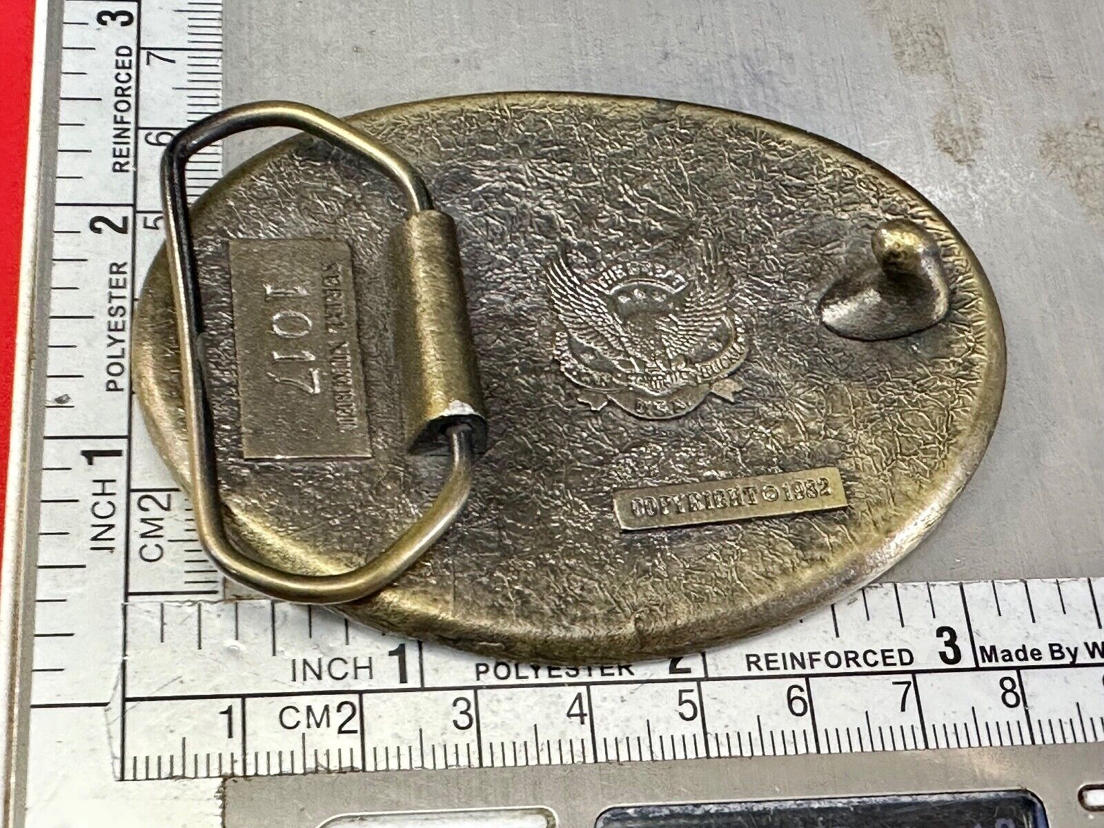 3M company Vintage 1982 belt buckle Adhesives, Magnetic Reel tapes, Tools etc!
