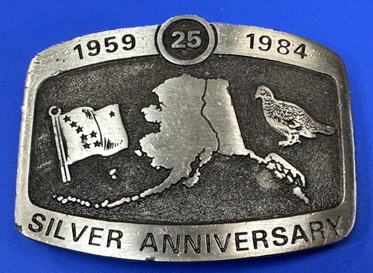 Alaska 1959 - 1984 25 Years of Statehood Silver Anniversary 1st Edition by Eldon