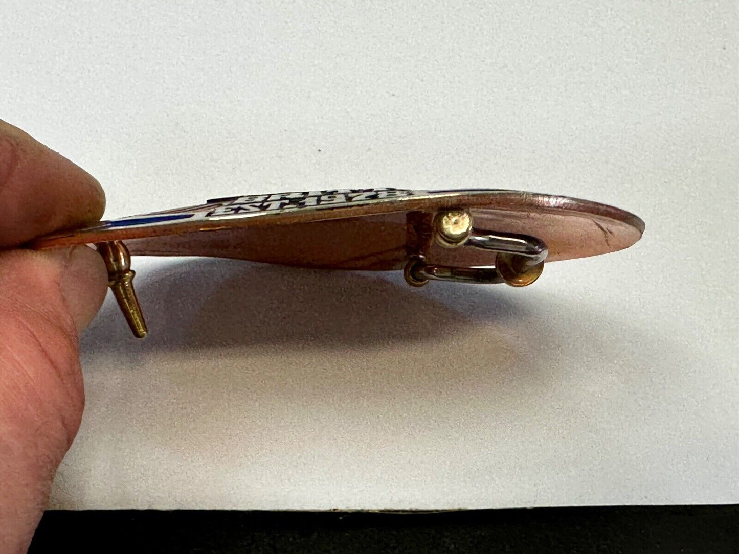 Tricon Bruitt Construction Equipment Trophy Award Belt Buckle by Red Bluff - war