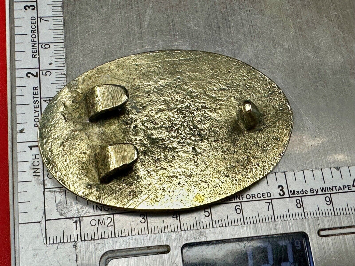 US Enlisted Army Soldiers Civil War Reproduction belt buckle - Two prong back