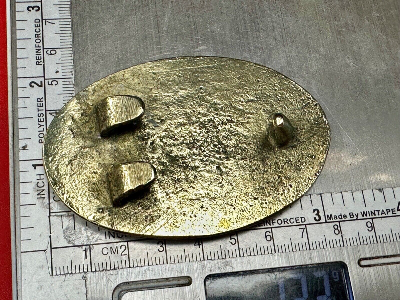 US Enlisted Army Soldiers Civil War Reproduction belt buckle - Two prong back