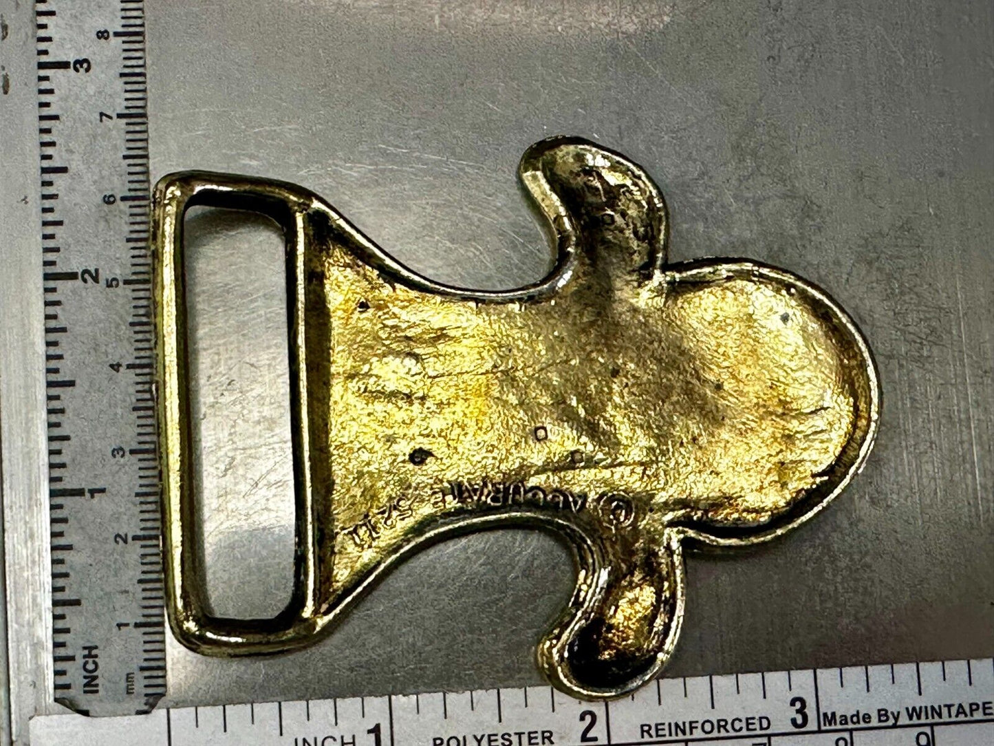 Unique Pattern Cutout Hippy Style Allurate 5211 retro shape Belt Buckle