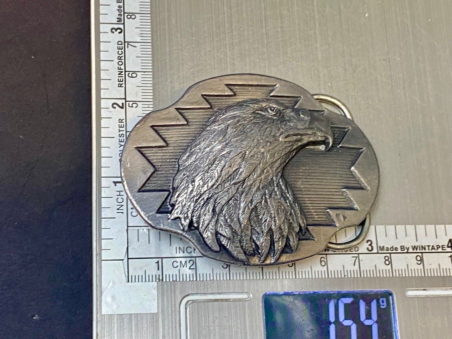 Vintage Arroyo Grande Eagle Cut Out Belt Buckle A.G.-44
