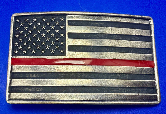 USA United States Flag American Pride Patriotic Montana Silversmiths Belt Buckle