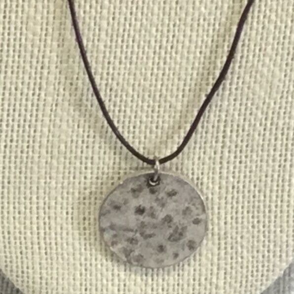 Aeo Double Strand Faux Pearl - Silver Tone Pendant Necklace American Eagle 
