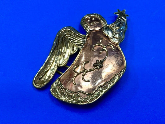 ANGLE Vintage mixed metal belt slide