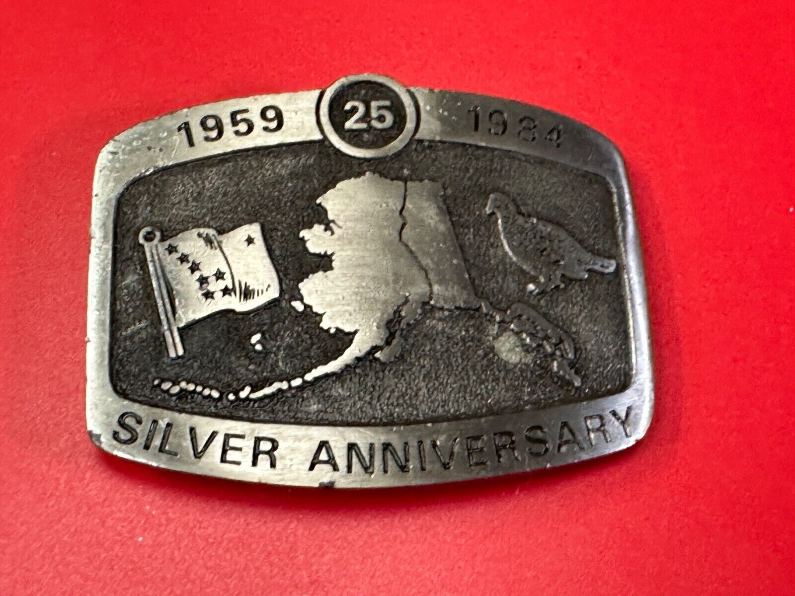 Alaska 1959 - 1984 25 Years of Statehood Silver Anniversary 1st Edition by Eldon