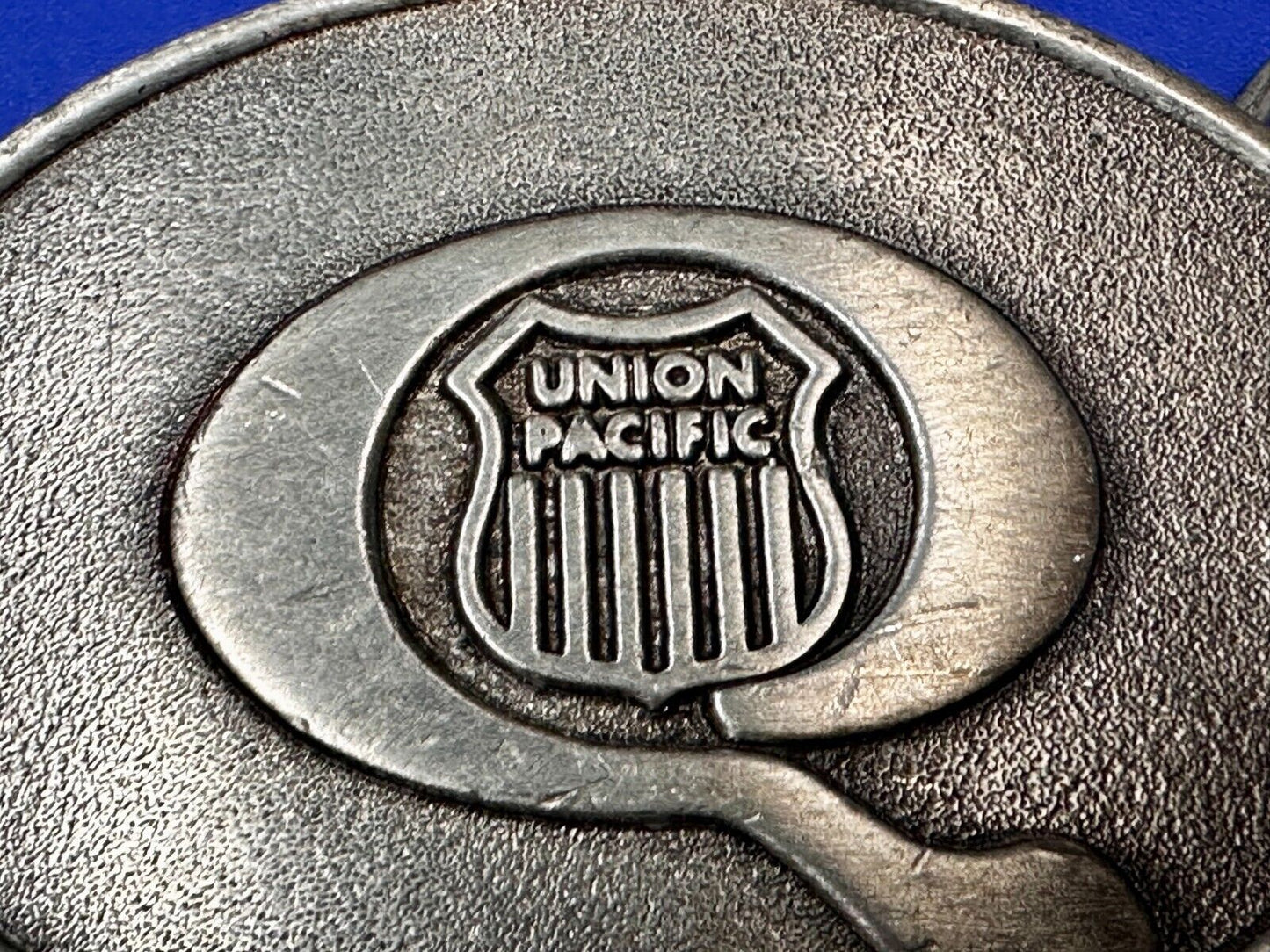 UNION PACIFIC Trains Railroad Transportation Company Train Collector Belt Buckle