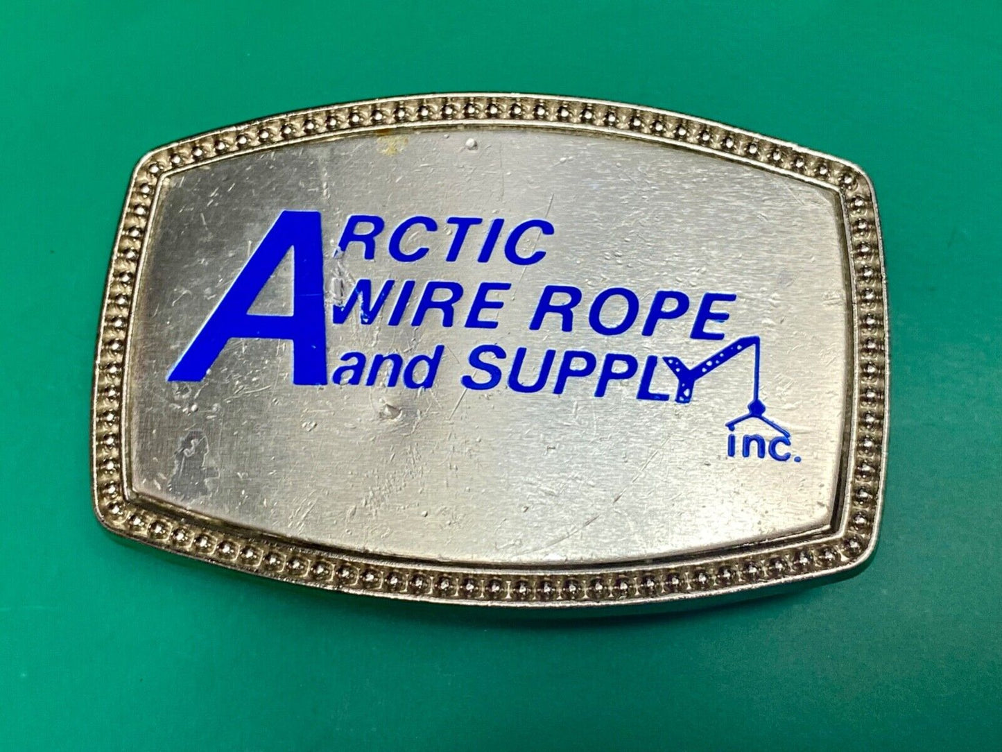 Arctic Wire rope and supply company Inc Company Alumine 4108 belt buckle