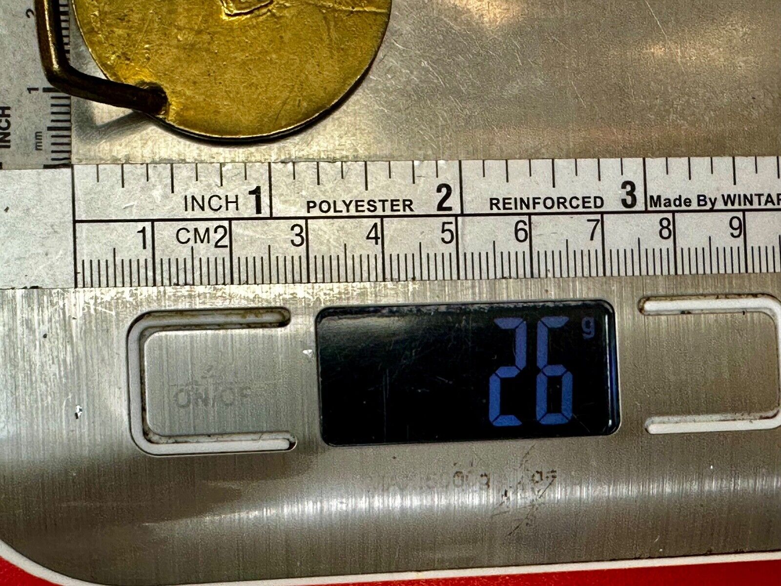 Artist Signed Fleur De Lis Compass Sun Dial Hippie Boho Solid Brass Belt Buckle