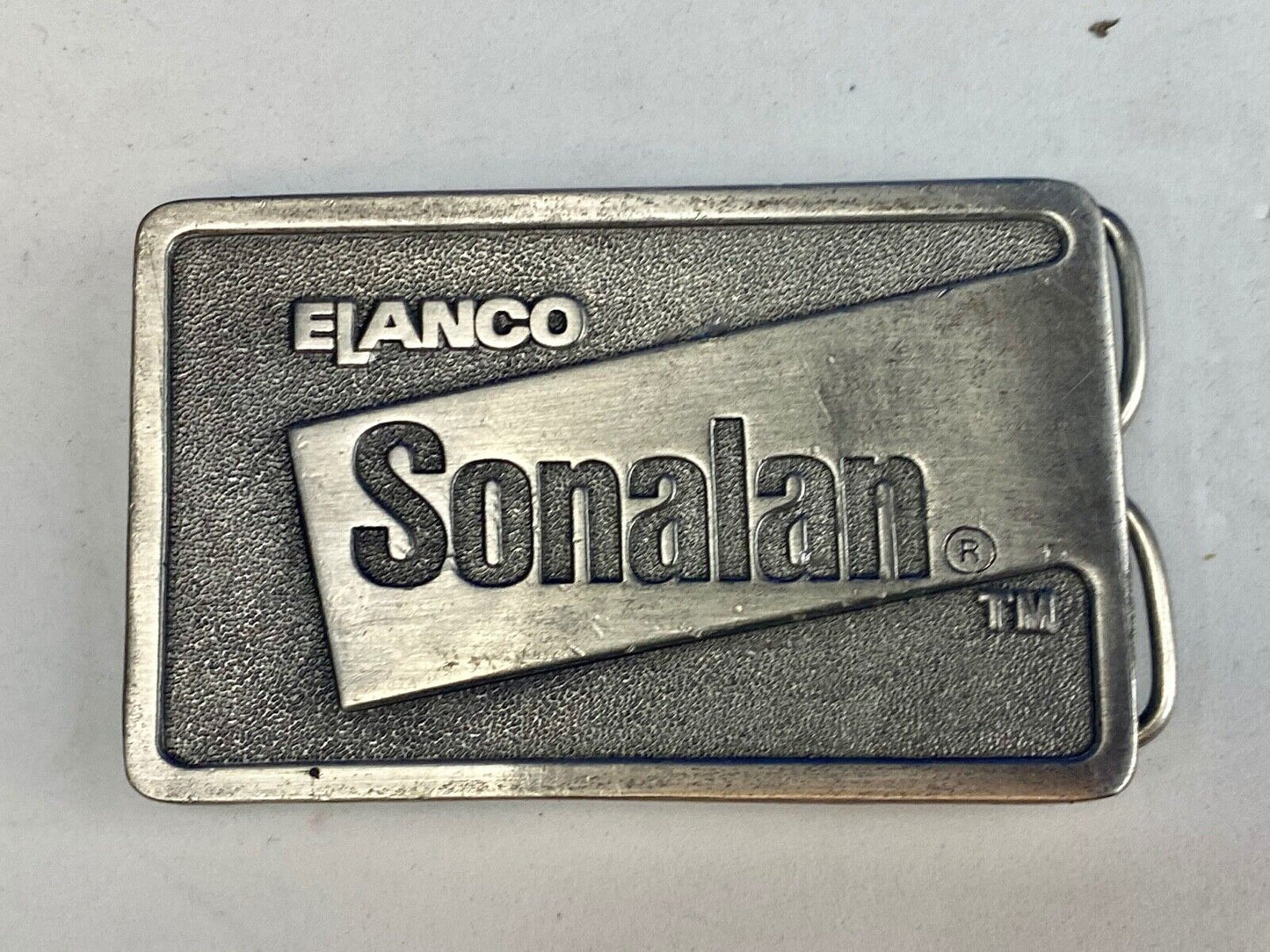 Vintage Farming Elanco Sonalan belt buckle in appreciation of your support 