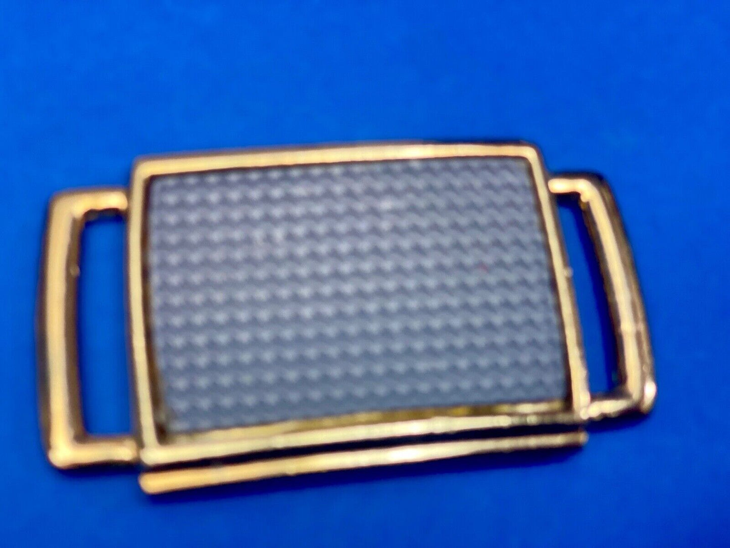 Vintage Gold Tone Dress Belt Buckle With Butterfly Makers Mark 