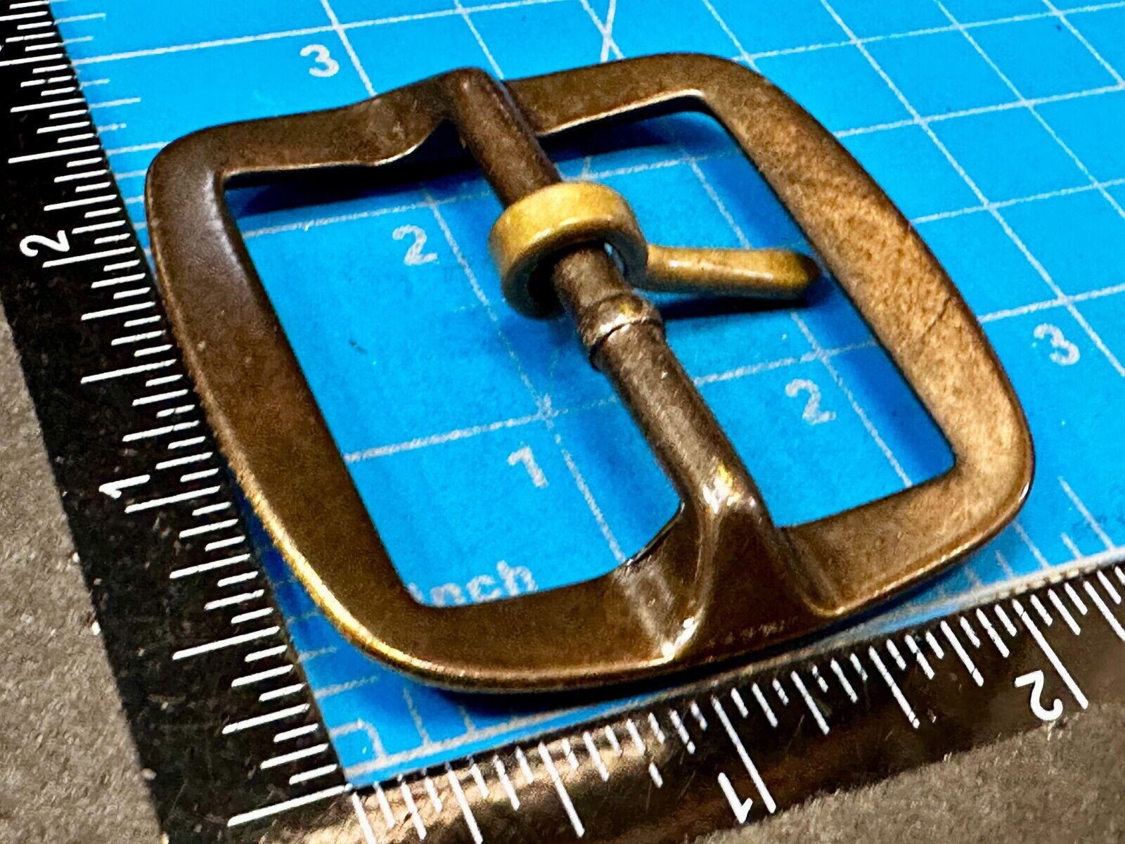 Uniform Style Vintage Center Bar Replacement Belt Buckle