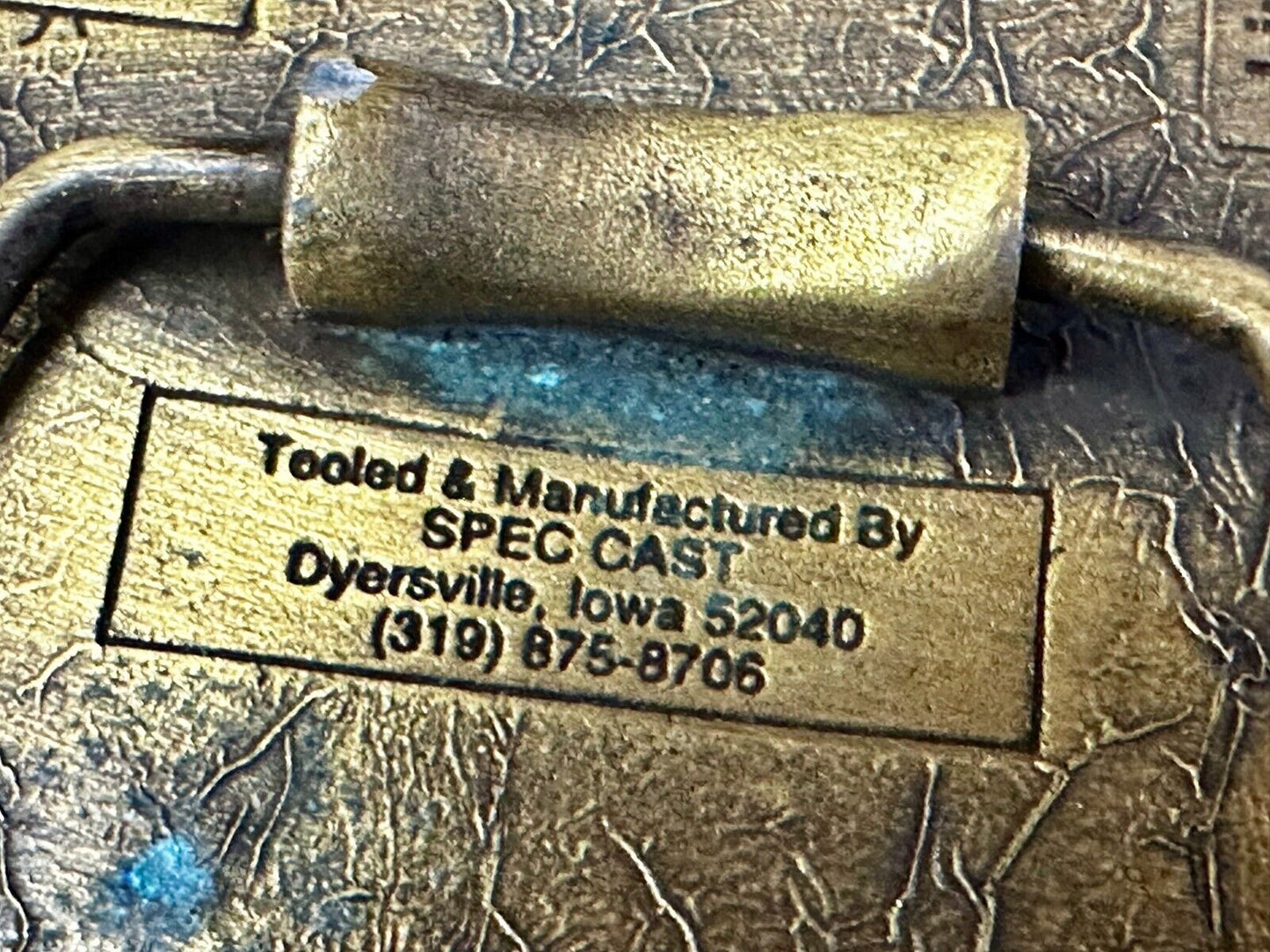 64 Years TISCO Tractor Implement Supply company NOS Belt Buckle by Speccast