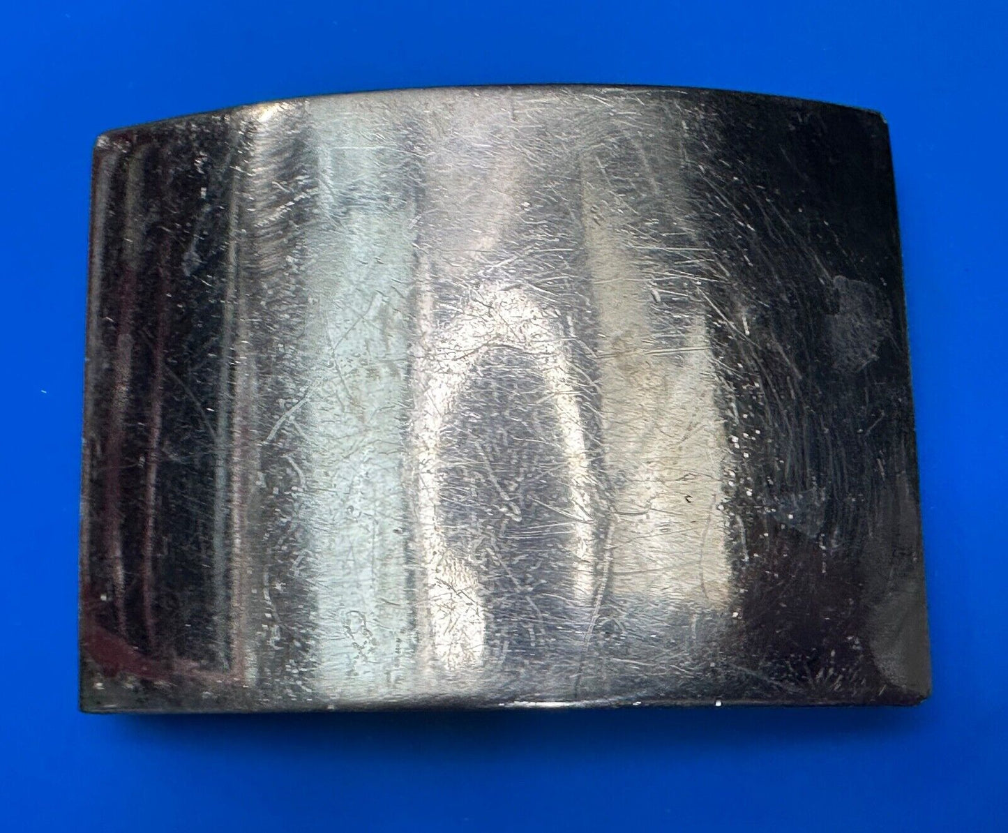 Unknown to me - Silver color belt slide / buckle for craft project or wear!