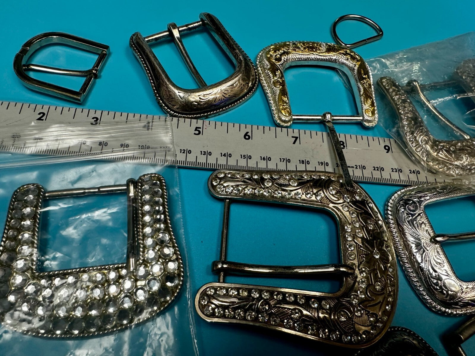  Vintage & Modern Belt Buckles -  Lot, Grab Bag - Resale Gifts! 