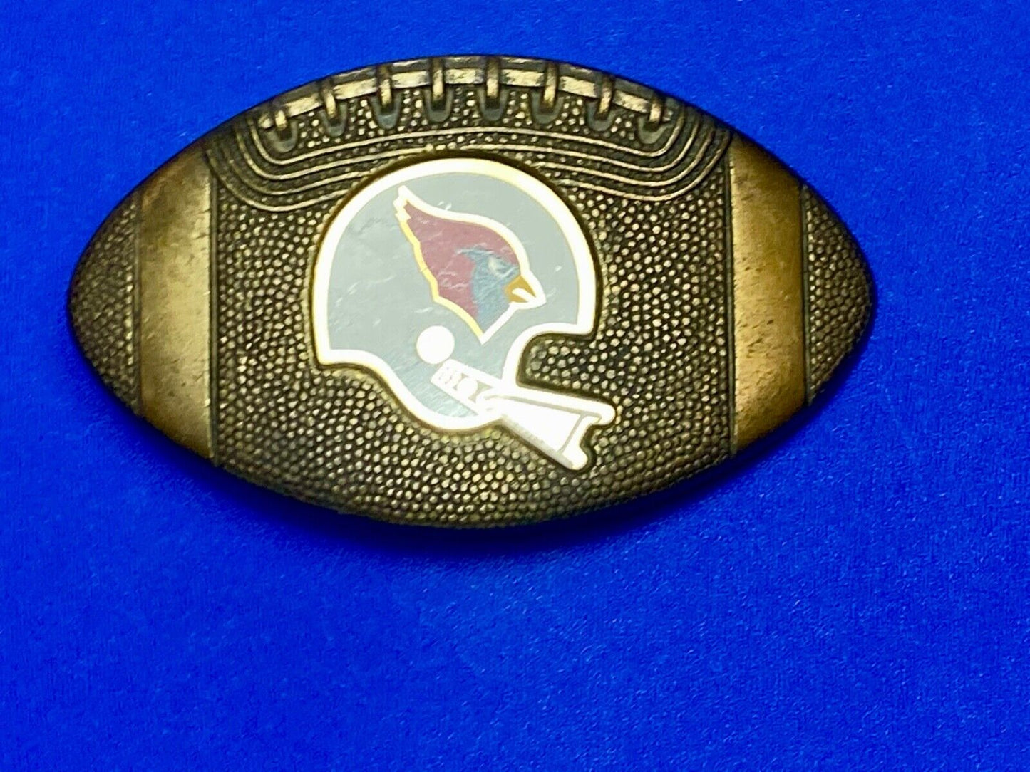 Vintage 1979 Arizona Cardinals Football team Belt Buckle VINTAGE NFL Properties