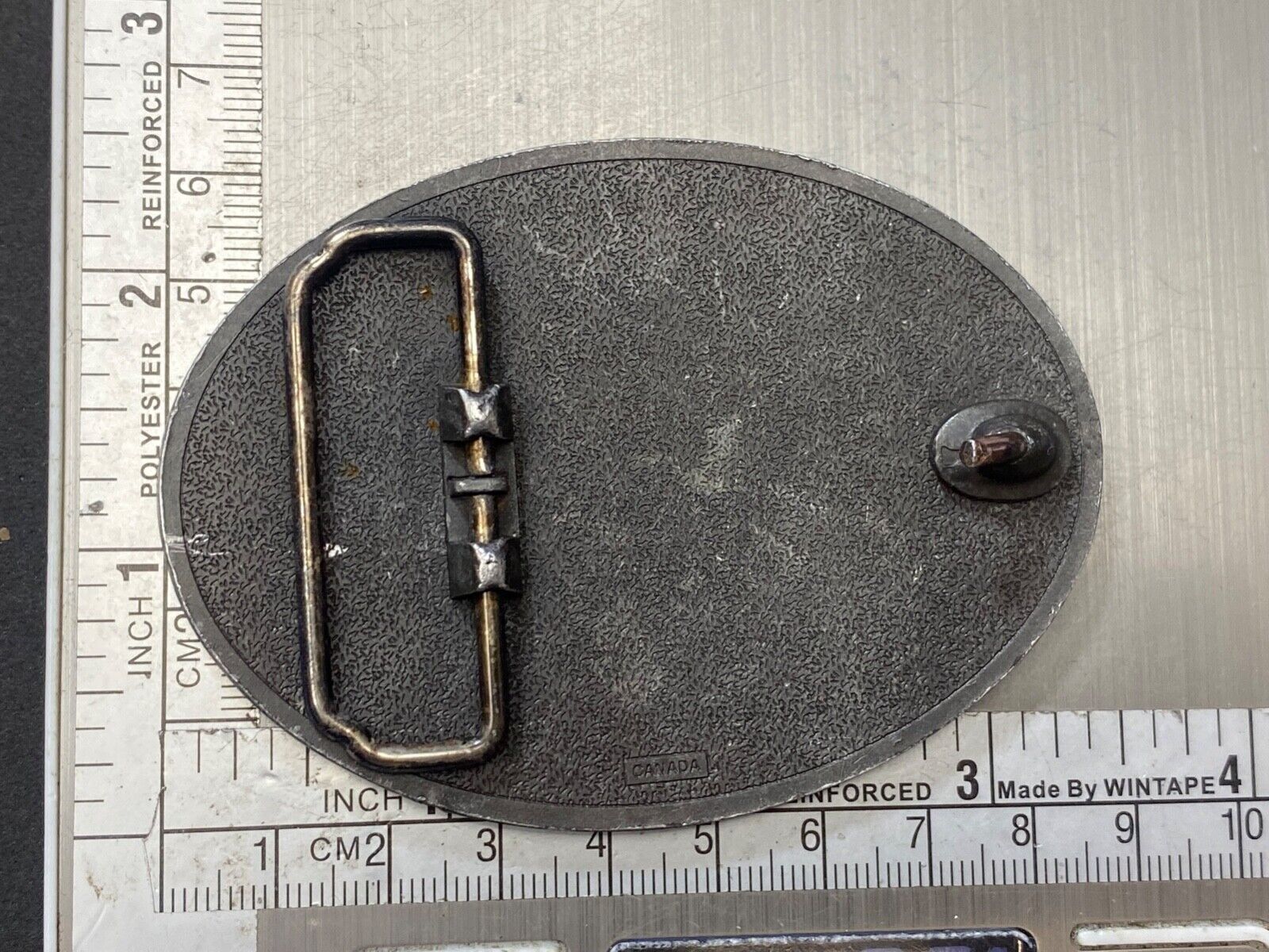 Vintage ITRA  Indiana Trail Riders Association Group Club belt buckle